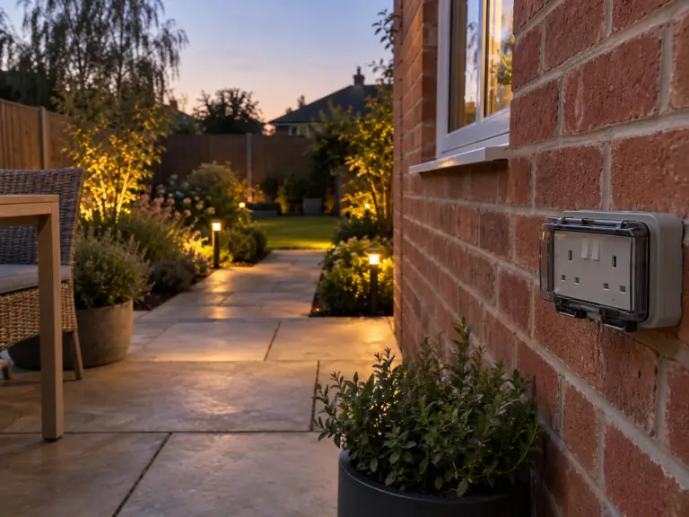 Outdoor Power & Garden Lighting in Altrincham